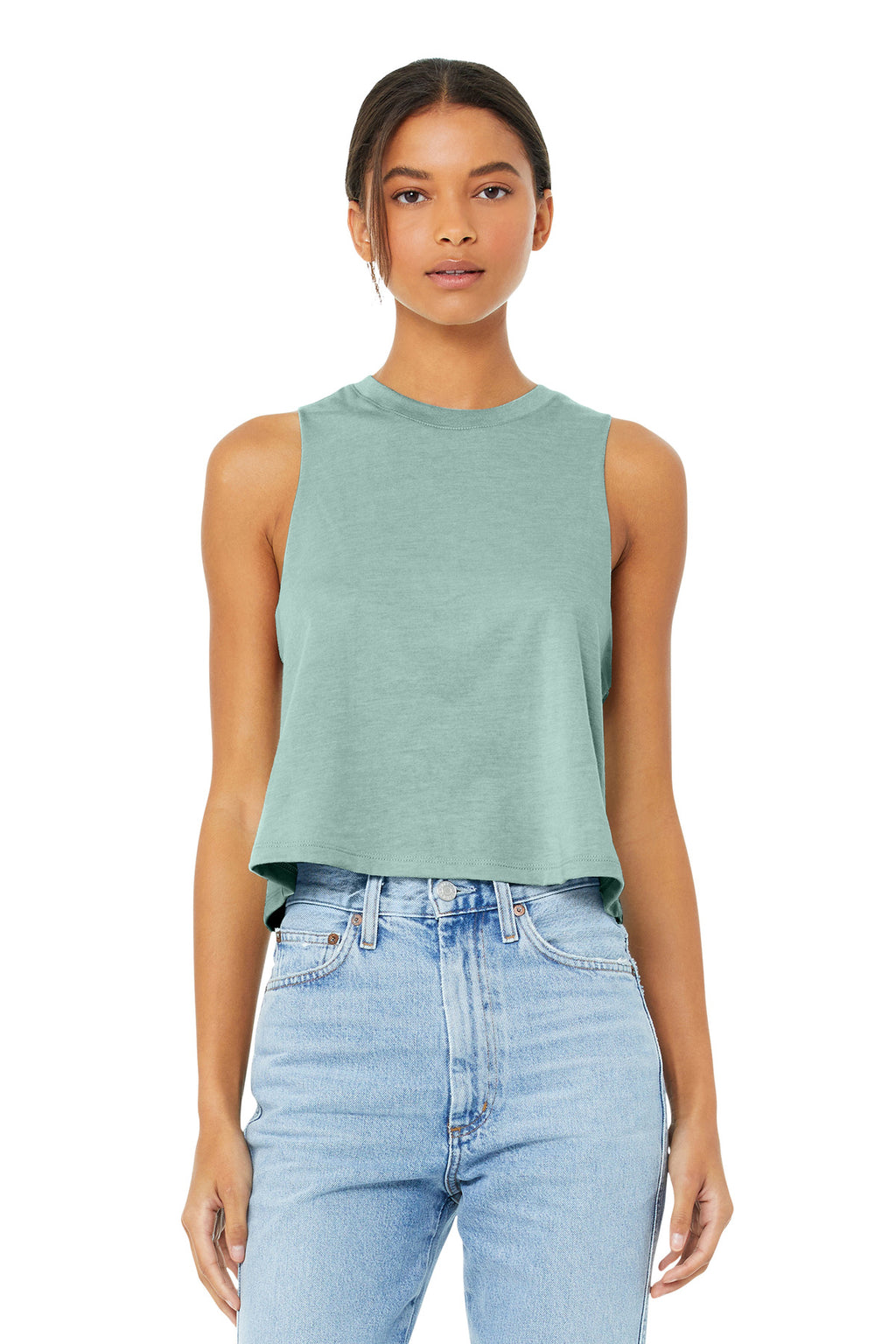 BELLA+CANVAS  ®  Women's Racerback Cropped Tank. BC6682