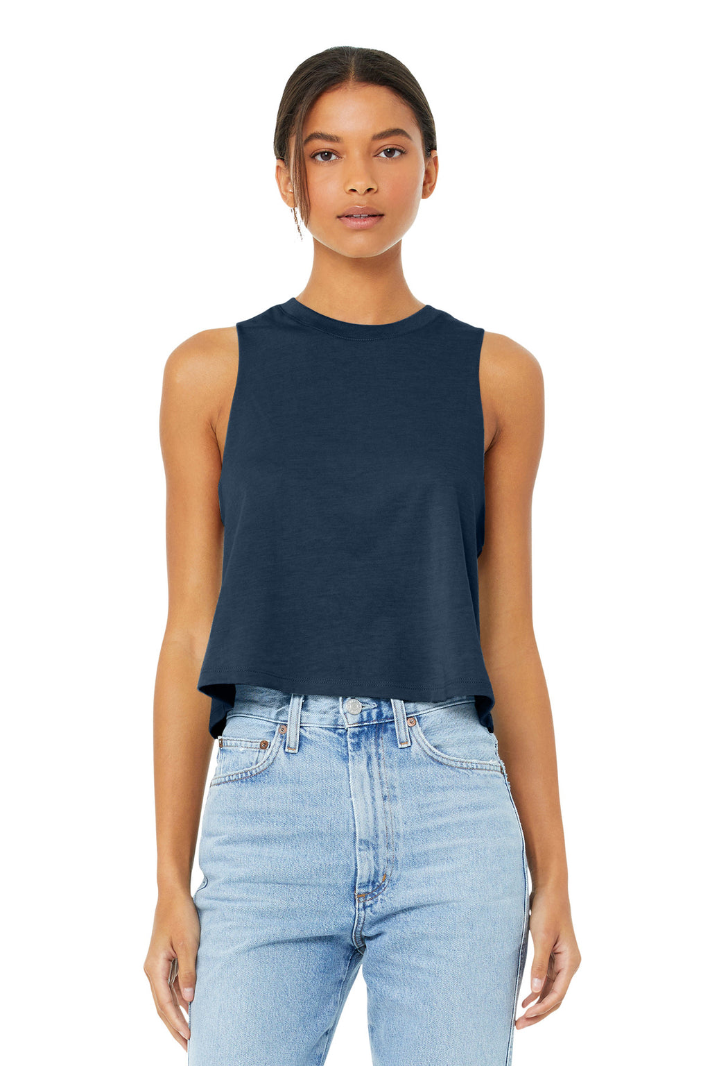 BELLA+CANVAS  ®  Women's Racerback Cropped Tank. BC6682