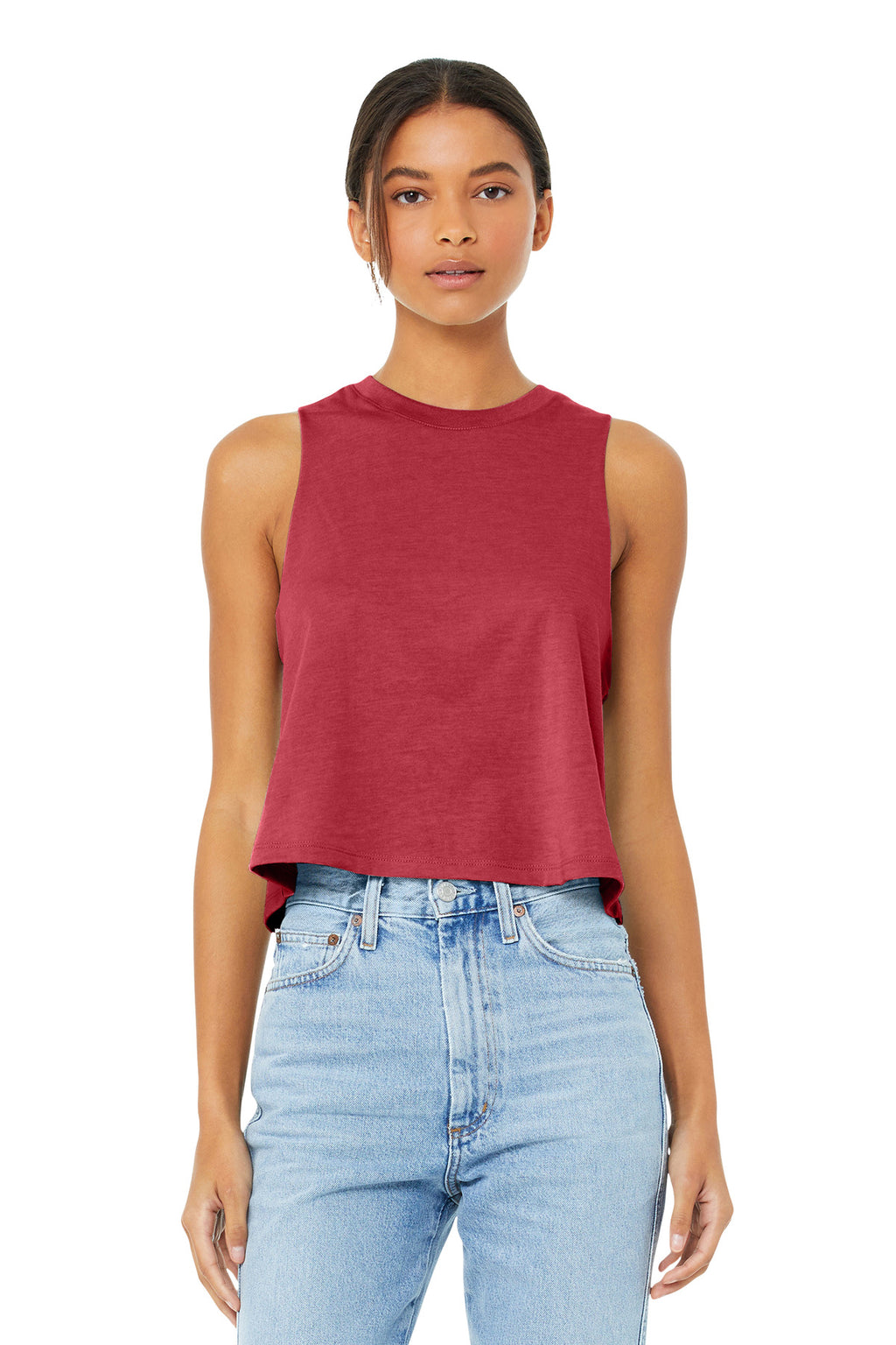 BELLA+CANVAS  ®  Women's Racerback Cropped Tank. BC6682